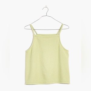 Madewell ~ Seersucker Apron Tank Top